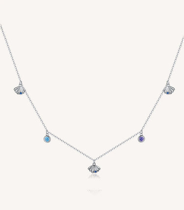 Сребърно колие „С полъх на море“