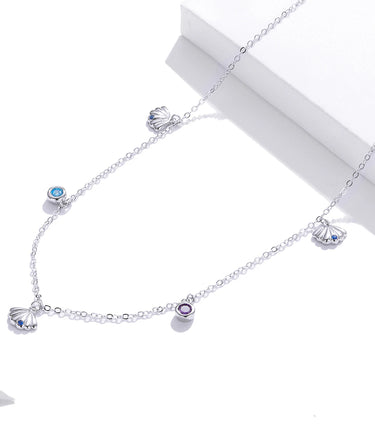 Сребърно колие „С полъх на море“