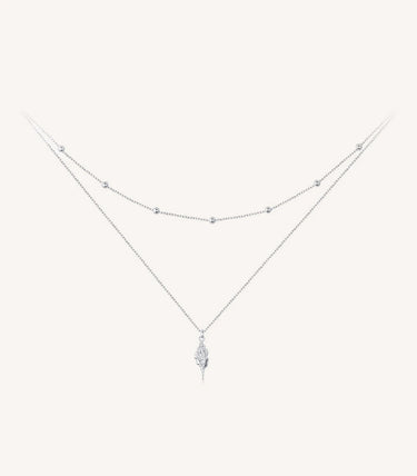 Сребърно колие „Шепнещ спомен“