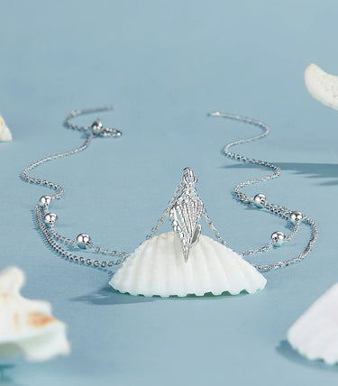 Сребърно колие „Шепнещ спомен“