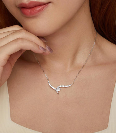 Сребърно колие "Subtle Shine"