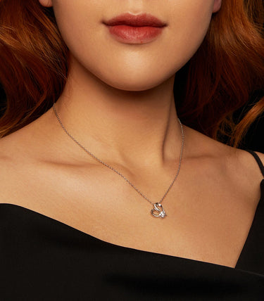 Сребърно колие "Tesoro"