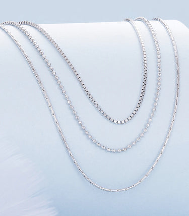 Сребърно колие "Тринити"