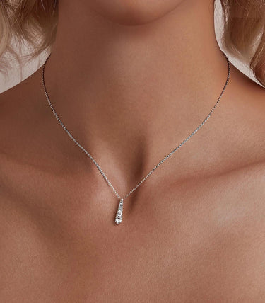 Сребърно колие "Vivace"