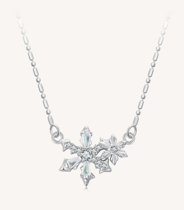 Сребърно колие "Заскрежена красота"