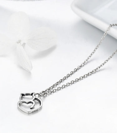 Сребърно колие "Кокетна"