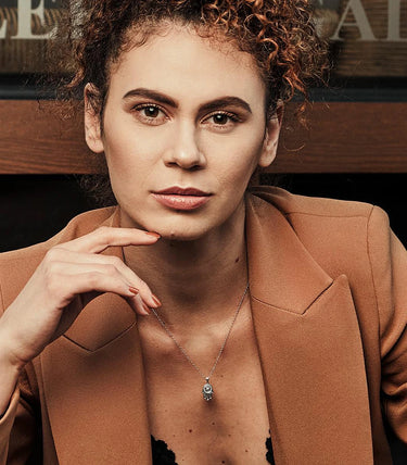 Сребърно колие "Ръката на Фатима"