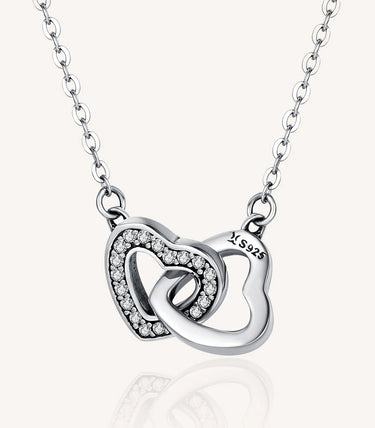 Сребърно колие "Завинаги свързани"