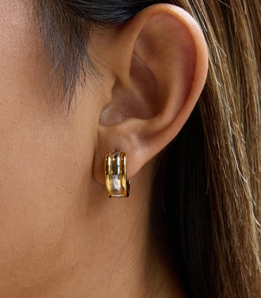 Triple layer обеци халки