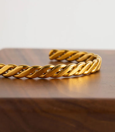 Твърда отворена гривна rope chain