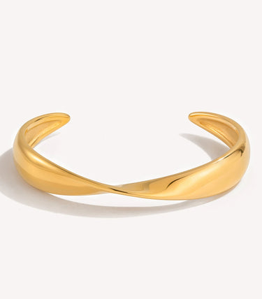 Твърда отворена гривна twist