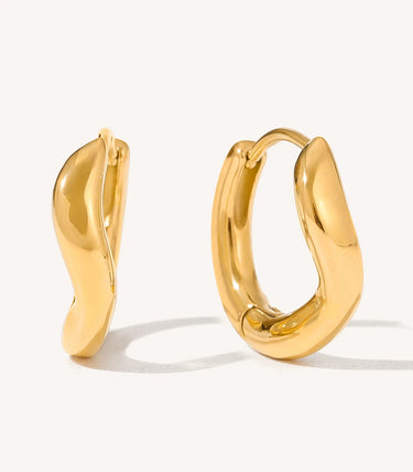 Wavy обеци халки